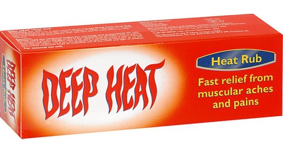 Deep heat rub